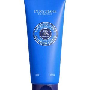 L'Occitane 15% Shea Body Rich Lotion Sensitive skin 200ML NEW